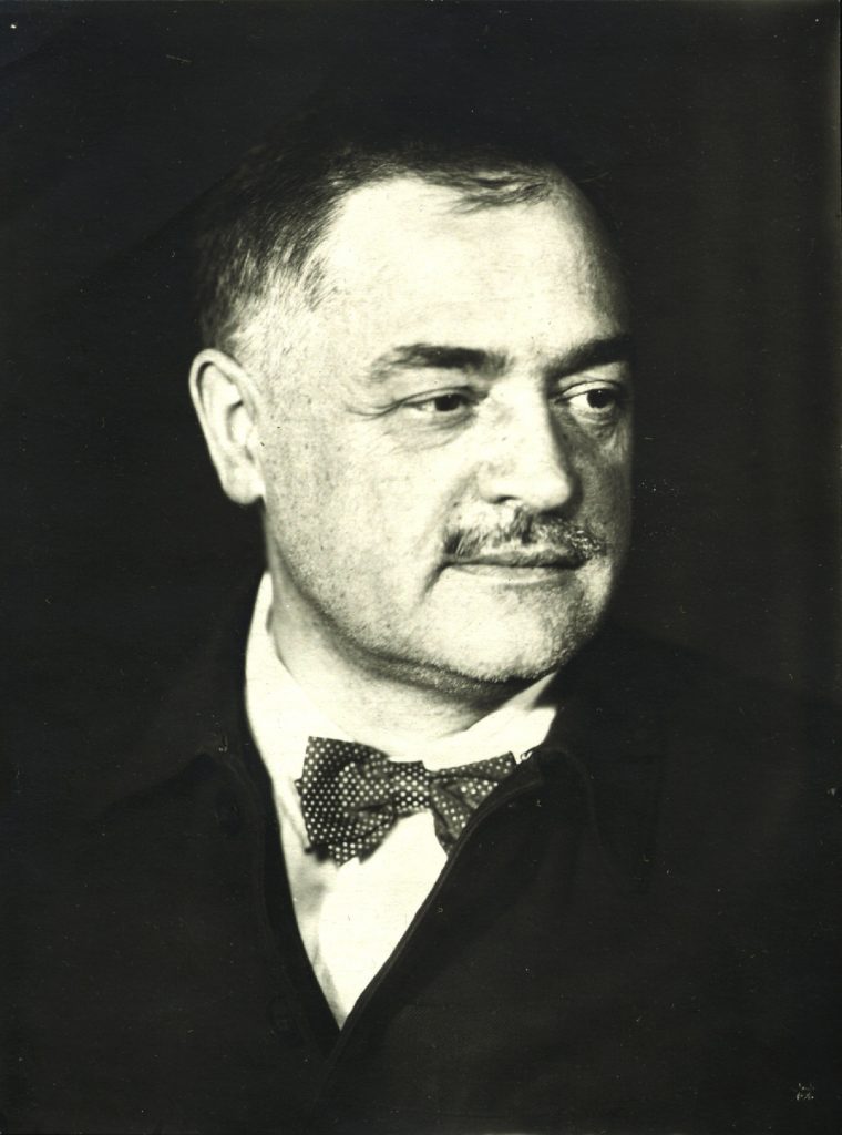 Драматург Н.А.Крашенинников. 1930 г. Фотография. Подлинник хранится в РГАЛИ.