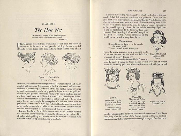 Новые поступления в фонды ГТБ к 1942 г. Lester K. M., Accessories of dress: An illustrated history of those frills and furbelows of fashion which have come to be known as. - Peoria - Illinois, 1940. Из фондов РГБИ.