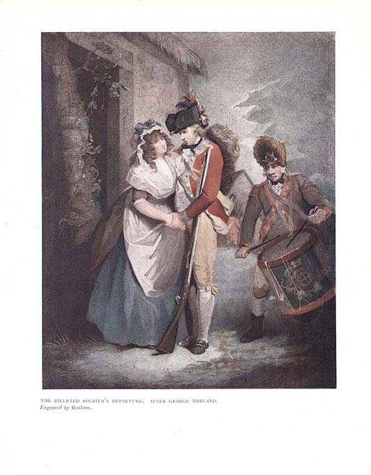 Материалы, предоставленные Э.П.Гарину. Репродукции произведений художника Джоржа Морленда. Иллюстрации из издания: Baily H., George Morland: A biographical essay by J. T. Herbert Baily wit a catalogue of the engraved pictures. London, 1906. Из фондов РГБИ.