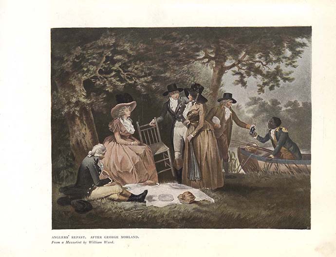 Материалы, предоставленные Э.П.Гарину. Репродукции произведений художника Джоржа Морленда. Иллюстрации из издания: Baily H., George Morland: A biographical essay by J. T. Herbert Baily wit a catalogue of the engraved pictures. London, 1906. Из фондов РГБИ.